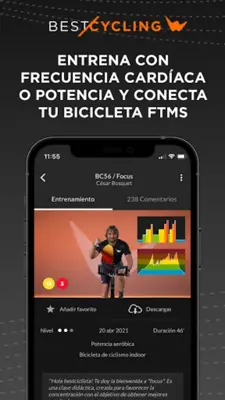 Bestcycling y fitness online android App screenshot 13