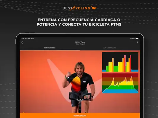 Bestcycling y fitness online android App screenshot 5